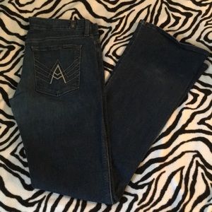 7 For All Mankind A-Pocket Bootcut Jeans